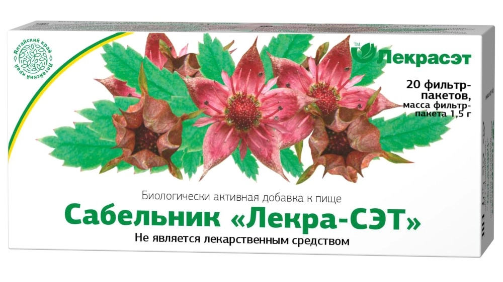 Сабельник Лекра-СЭТ, фиточай, 1.5 г, 20 шт. фото