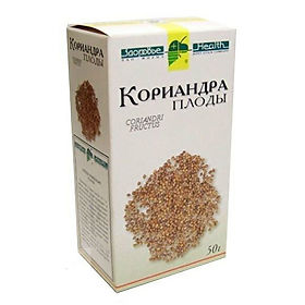 Кориандра плоды, сырье растительное измельченное, 50 г, 1 шт. фото