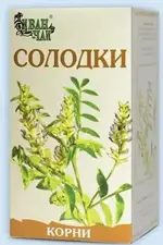 Солодки корни, сырье растительное измельченное, 50 г, 1 шт. фото