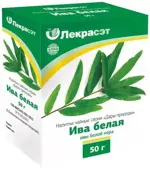 Ивы белой кора, 50 г, 1 шт. фото