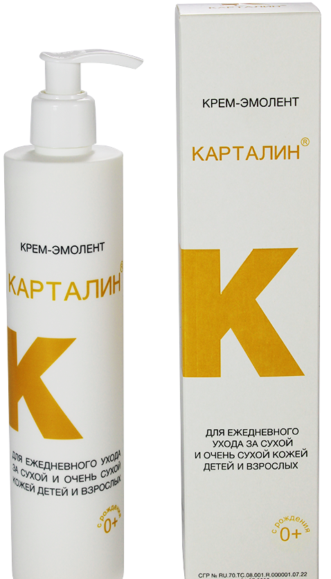 Карталин, крем-эмолент, 300 мл, 1 шт, для сухой и очень сухой кожи фото
