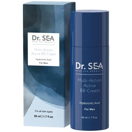 Dr. sea bb-крем для мужчин многофункциональный активный, крем для лица, 50 мл, 1 шт. фото