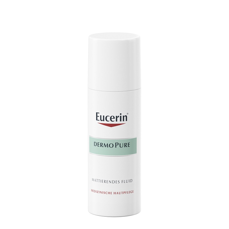 Eucerin DermoPure флюид для лица матирующий, флюид, 50 мл, 1 шт, для проблемной кожи фото