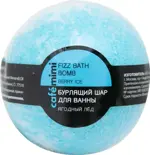 Cafe mimi Бурлящий шар для ванн, 120 г, 1 шт, ягодный лед фото 