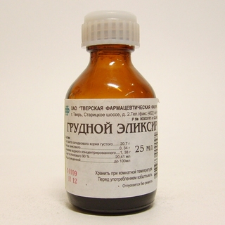 Грудной эликсир, раствор для приема внутрь, 25 мл, 1 шт. фото