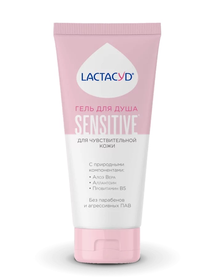 Lactacyd Sensitive Гель для душа, гель для душа, 250 мл, 1 шт, для чувствительной кожи фото
