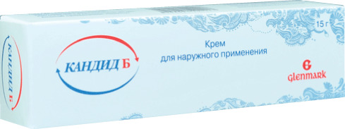 Кандид Б, 1%, крем для наружного применения, 15 г, 1 шт. фото