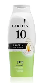 Careline 10 кондиционер с аминокислотами шелка, кондиционер, 700 мл, 1 шт, для сухих и поврежденных волос фото
