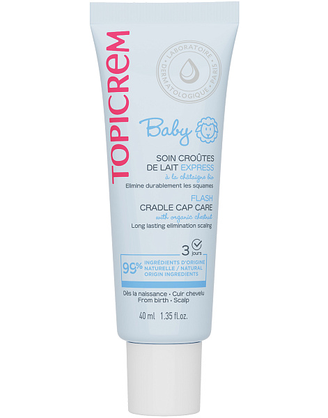 Topicrem Baby экспресс-средство против молочных корочек, 40 мл, 1 шт. фото