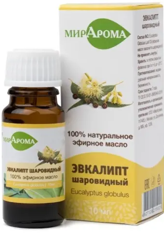 МирАрома эфирное масло Эвкалипт шаровидный, 10 мл, 1 шт. фото