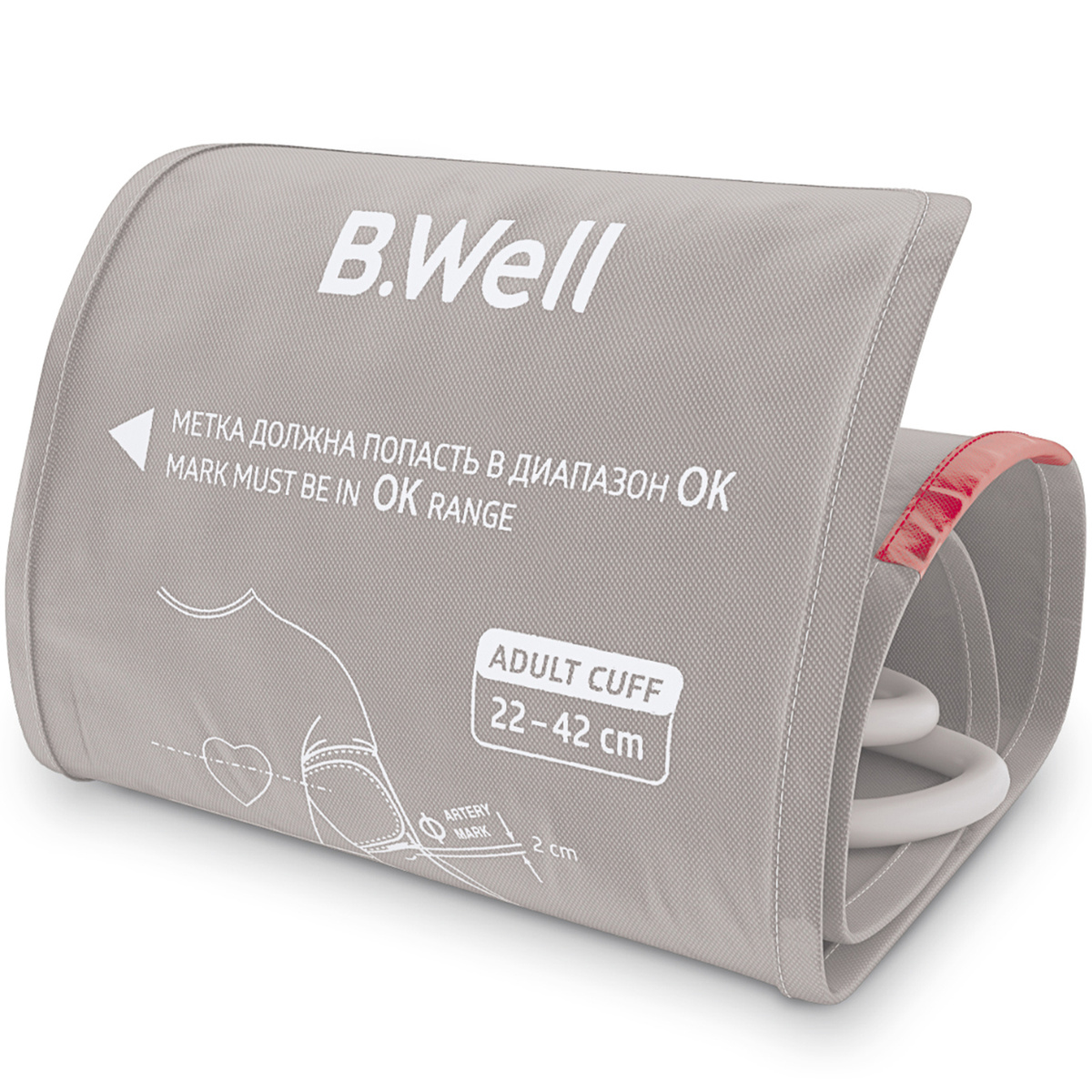 Манжета к тонометрам B. Well, M/L, 1 шт, 22-42 см фото