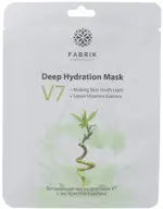 Fabrik Cosmetology V7 маска для лица тканевая витаминная, маска, 1 шт, бамбук фото