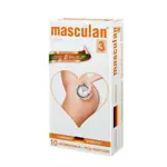 Masculan Ultra 3, презервативы, 10 шт, с ребрами и пупырышками фото