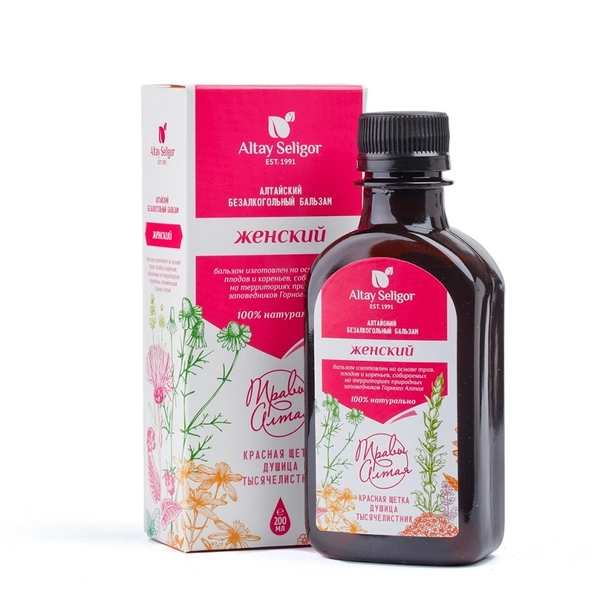 Алтай Селигор Бальзам Женский, бальзам для приема внутрь, 200 мл, 1 шт. фото