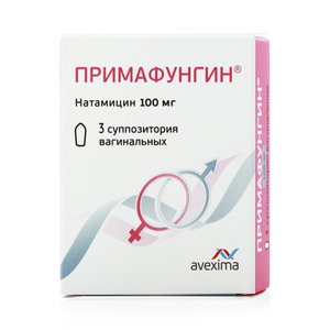 Примафунгин, 100 мг, суппозитории вагинальные, 3 шт. фото