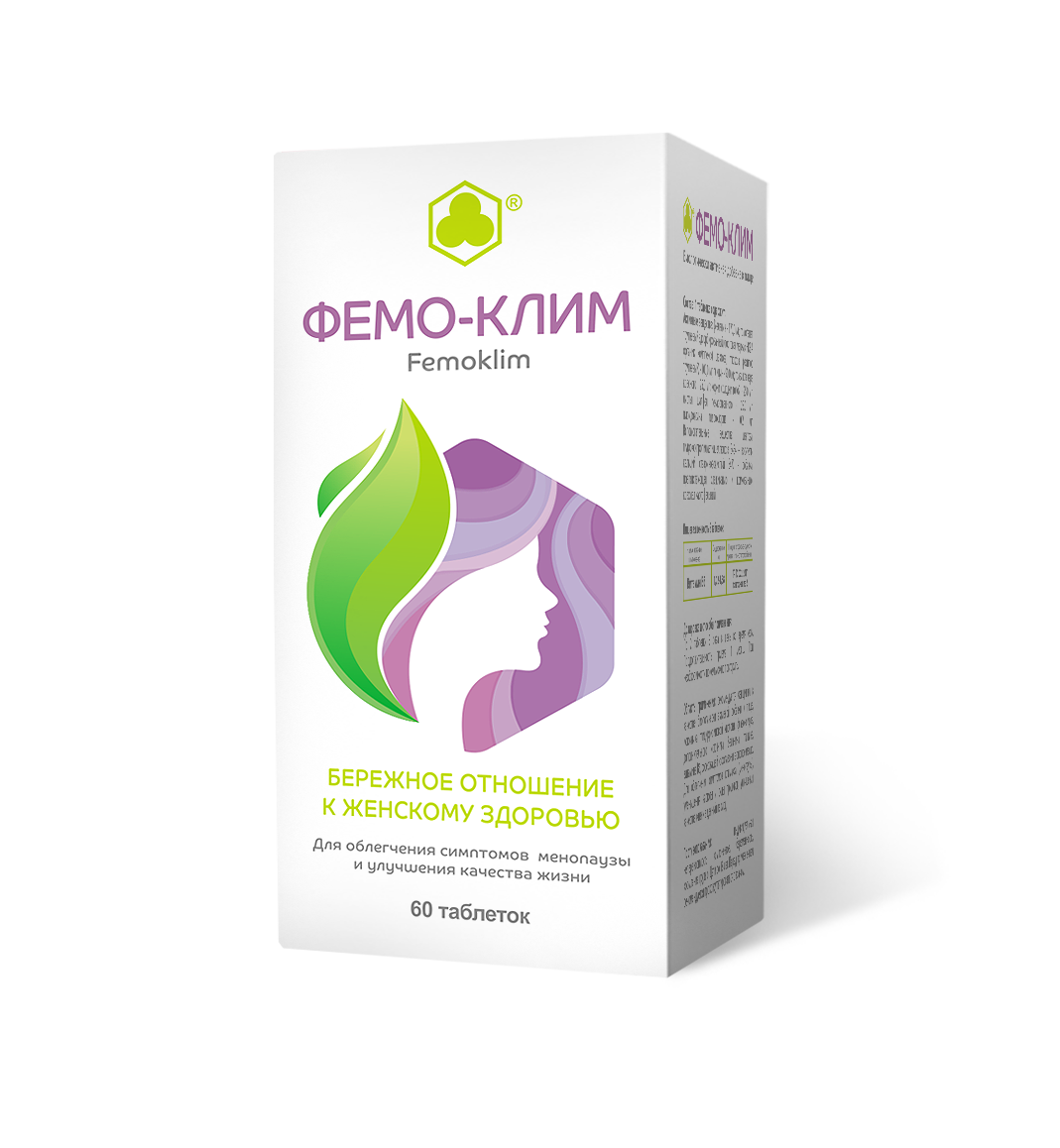 Фемо-Клим, 505 мг, таблетки, 60 шт. фото