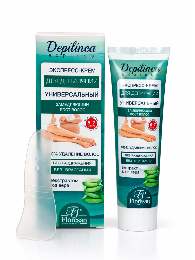 Floresan Depilinea, крем-депилятор, 100 мл, 1 шт, универсальный, арт. Ф-500 фото