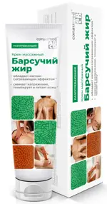 Консумед крем массажный Барсучий жир, крем, 100 мл, 1 шт. фото