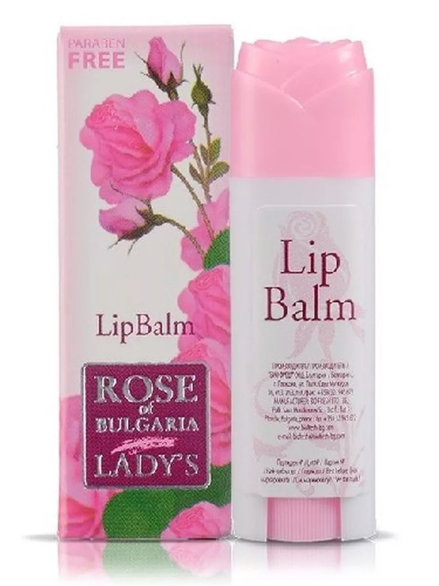 Rose of Bulgaria бальзам для губ, бальзам для губ, 5 г, 1 шт. фото