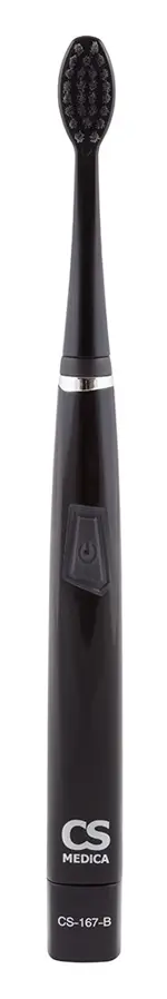 CS Medica SonicMax CS-167-B, щетка зубная электрическая, 1 шт, черного цвета, 28 000 движ./мин фото