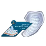 Tena Men вкладыши урологические уровень 3, прокладки урологические, 16 шт, 5 капель фото 4