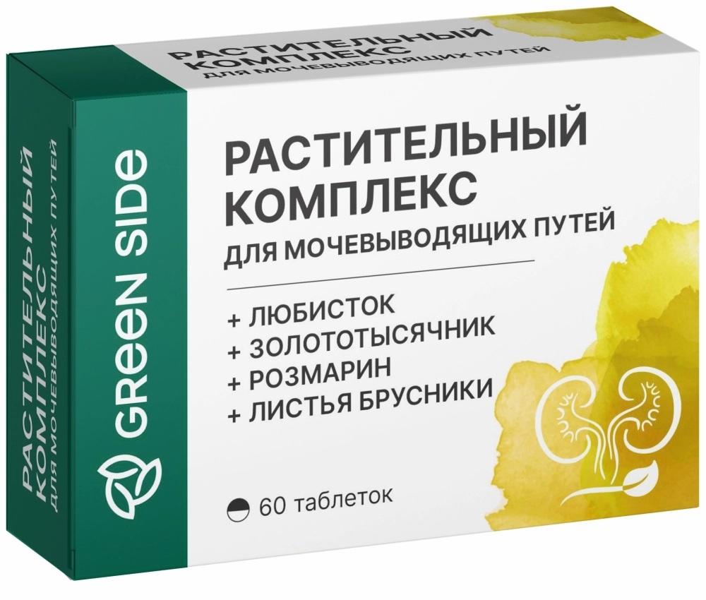 Растительный комплекс для мочевыводящих путей, 300 мг, таблетки, 60 шт. фото