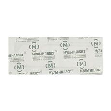 Мультипласт бактерицидный лейкопластырь сильной фиксации, 1.9 см х 7.2 см, пластырь, 1 шт. фото