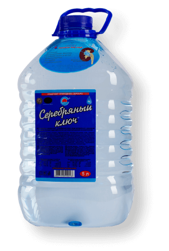 Серебряный ключ вода минеральная, вода минеральная, 5 л, 1 шт, негазированная фото