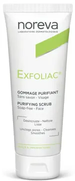 Noreva Exfoliac Скраб для лица очищающий, скраб для лица, 50 мл, 1 шт. фото 