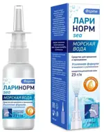 Ларинорм Море Форте, 23г/л, раствор для местного применения, 50 мл, 1 шт, с алоэ вера фото