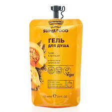 Cafe mimi Super food гель для душа Тыква и Артишок, гель для душа, 100 мл, 1 шт. фото