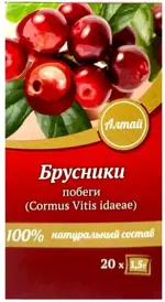 Фито-Алтай Брусники побеги, фиточай, 1.5 г, 20 шт. фото