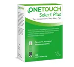 OneTouch Select Plus, тест-полоски для определения уровня глюкозы в крови, 100 шт. фото