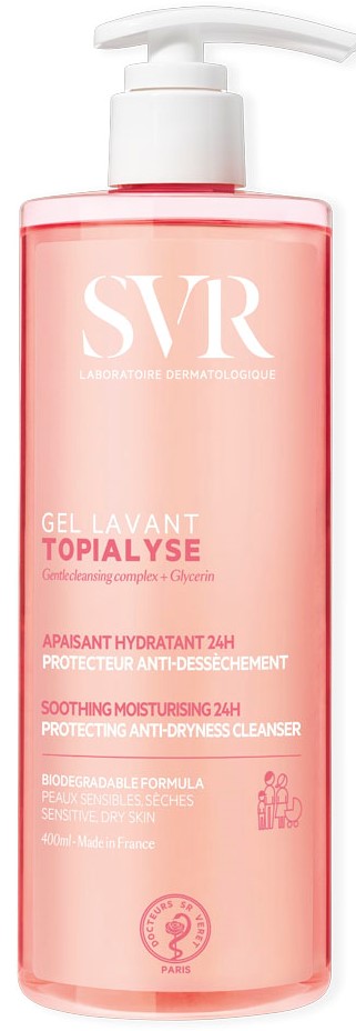 SVR Topialyse, гель, 400 мл, 1 шт, для лица и тела фото