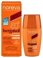 Noreva Bergasol эксперт крем легкий солнцезащитный, крем, 30 мл, 1 шт, SPF 50+ фото