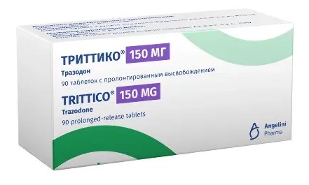 Триттико, 150 мг, таблетки с пролонгированным высвобождением, 90 шт. фото
