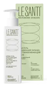 Le Santi Крем-гель очищающий липидовосстанавливающий, крем-гель, 200 мл, 1 шт. фото 