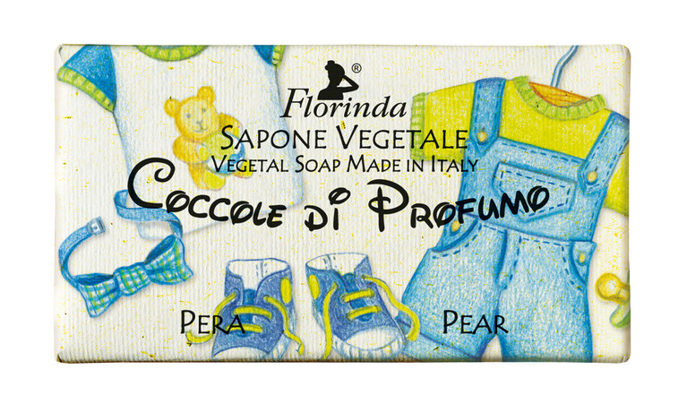 Florinda мыло туалетное твердое, мыло, 100 г, 1 шт, груша фото