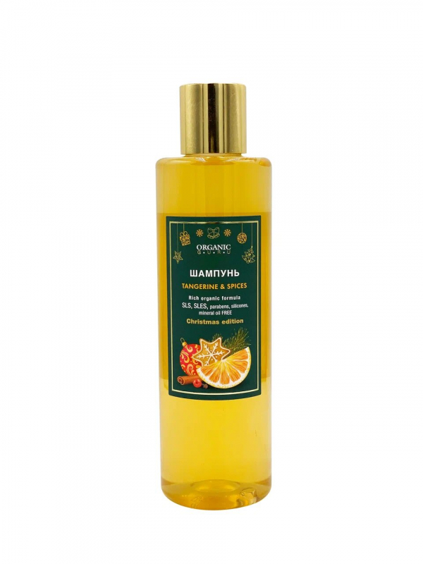 ORGANIC GURU Шампунь Мандарин и пряности, шампунь, 250 мл, 1 шт. фото