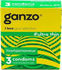 Ganzo ultra thin Презервативы Ультратонкие, 3 шт. фото