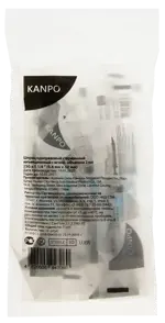 Kanpo Шприц инъекционный трехкомпонентный, 2 мл, шприц в комплекте с иглой, 10 шт, 23G фото