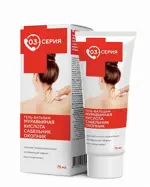 Серия 03 Муравьиная кислота, сабельник, окопник, гель-бальзам для тела, 75 мл, 1 шт, с согревающим эффектом фото 