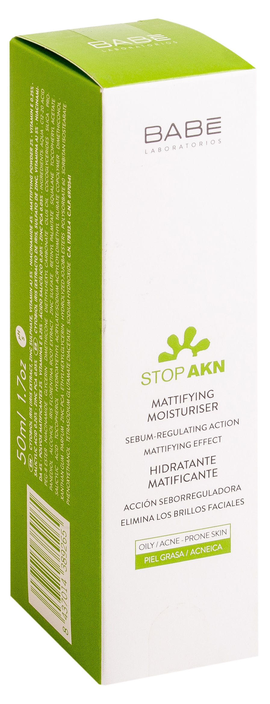Babe Stop Akn Эмульсия для лица матирующая, эмульсия, 50 мл, 1 шт. фото