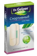 Dr. Gelper aloeplast Пластырь Спортивный, пластырь, 10 шт. фото