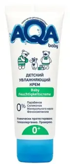 AQA baby крем увлажняющий детский, крем, 75 мл, 1 шт. фото