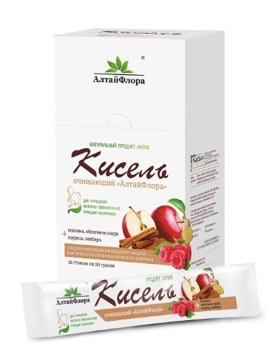 АлтайФлора Кисель очищающий, 20 г, 10 шт. фото