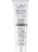 Dr. Sea Крем для ног питательный, крем для ног, 100 мл, 1 шт, с грязью и минералами Мертвого моря фото