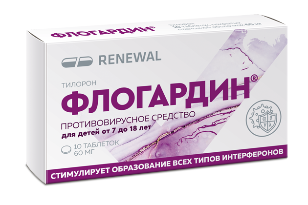 Флогардин, 60 мг, таблетки, покрытые пленочной оболочкой, 10 шт. фото
