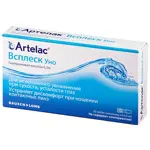 Артелак Всплеск Уно раствор увлажняющий офтальмологический, 0.5 мл, 30 шт. фото