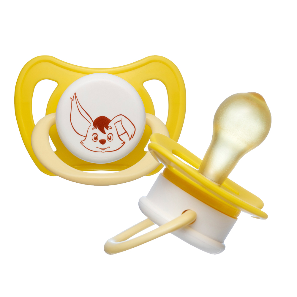 Мама Тама Соска-пустышка классическая латексная Тама-Тама, 1 шт, желтого цвета, 6+ мес, арт. МТ/024 фото